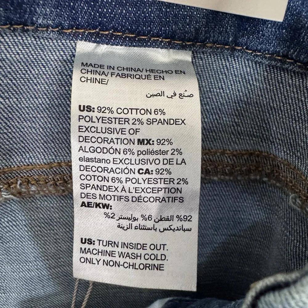 Chicos SO SLIMMING Jeans Woman 18P/3.5P GIRLFRIEND ANKLE EMBELLISHED Crystals